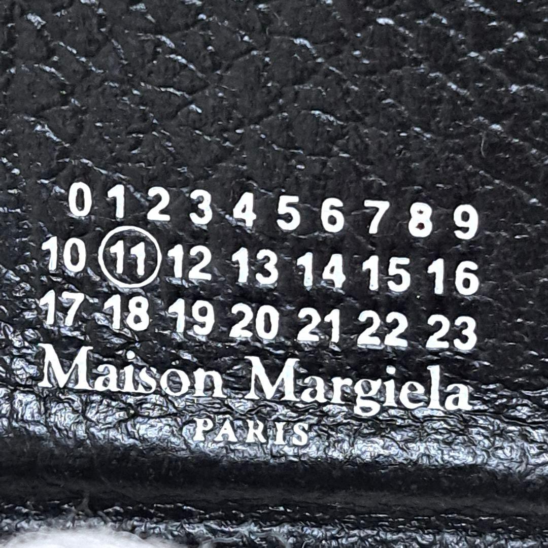 ✨付属品完備✨マルジェラ　マネークリップ　小銭入れ　ケース　ステッチ