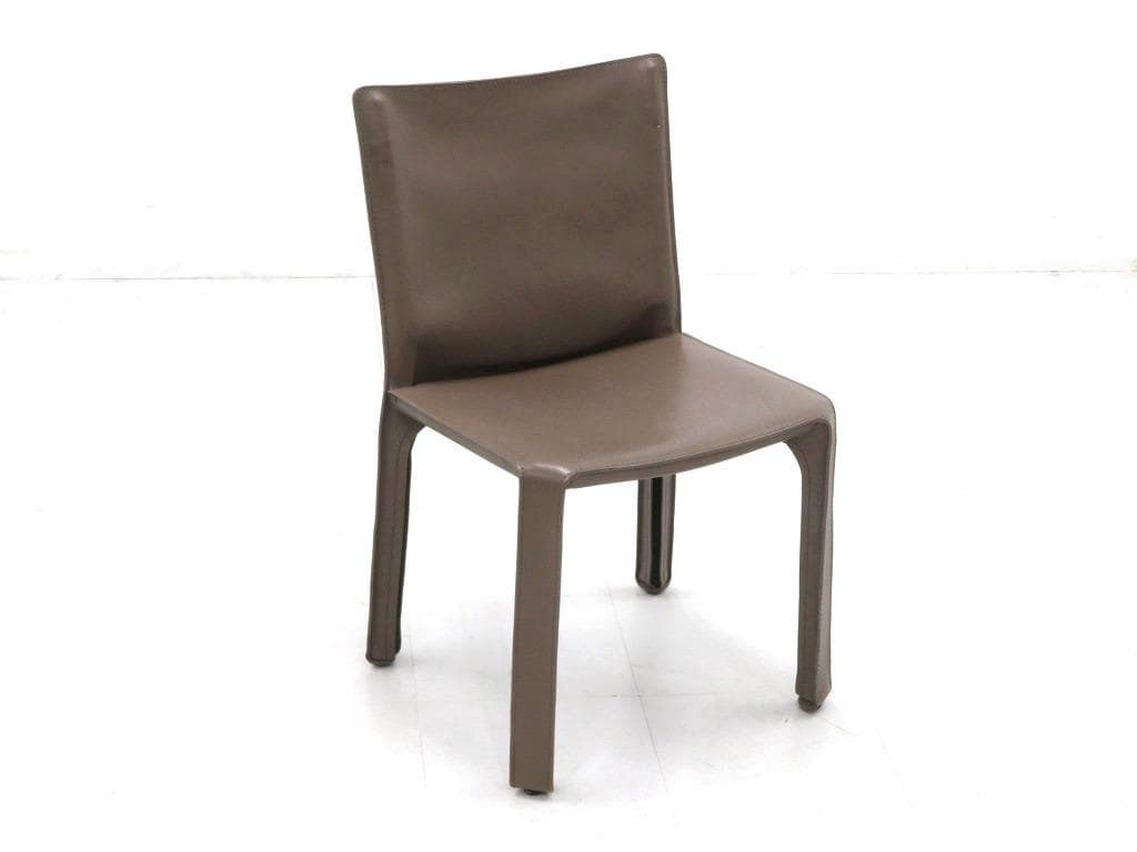 展示品　カッシーナ　キャブ　総本革　レザー　チェア　イス　モダン　名作　高級