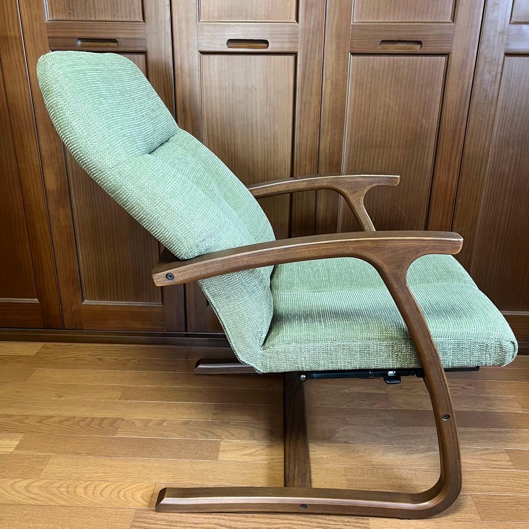 フジファニチャー リクライニングチェア オットマン2点セット