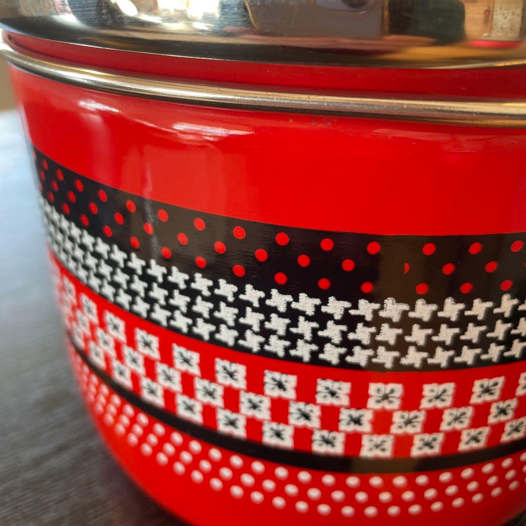 イタリアSiltal製ホーロー鍋・フライパン７点セット　エナメル　琺瑯　ほうろう