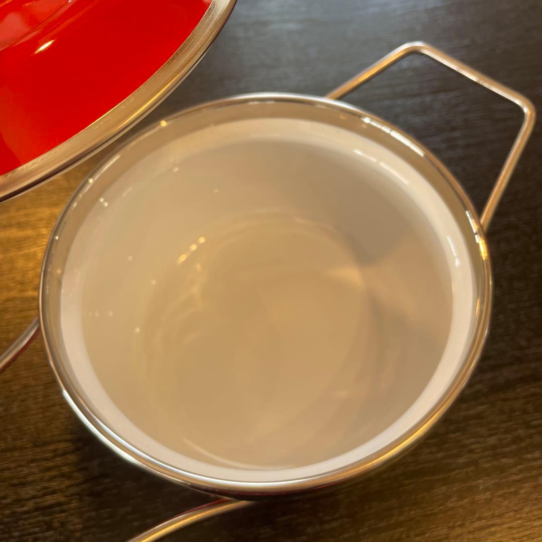 イタリアSiltal製ホーロー鍋・フライパン７点セット　エナメル　琺瑯　ほうろう