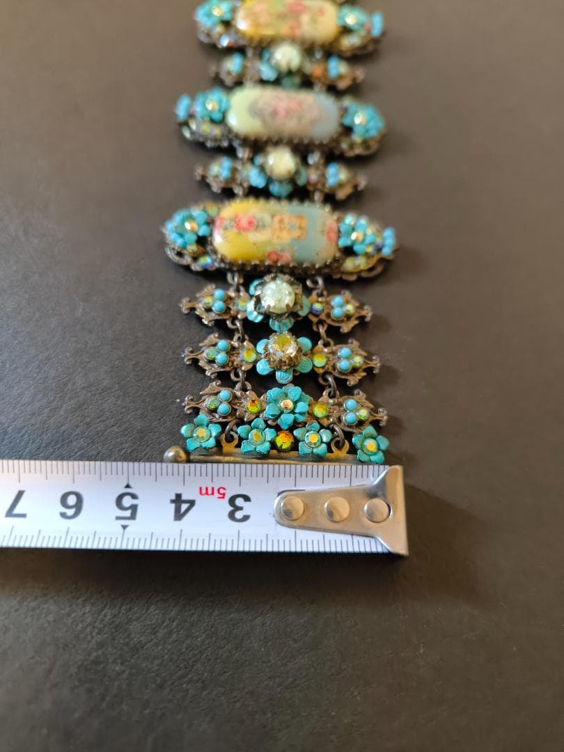 michal negrin　ミハエルネグリン　花　 ヴィンテージ ブレスレット