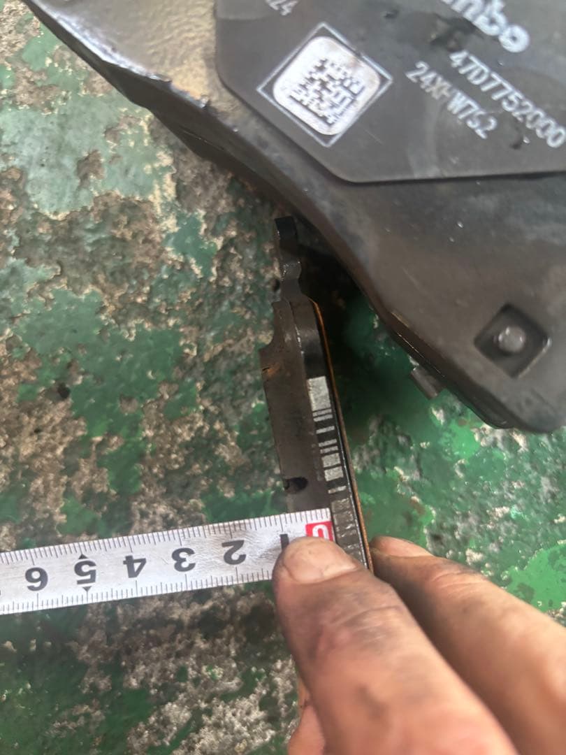 FK8/FL5 TYPE-Rブレーキパッド♥️ほぼ新品♥️残り10mm♥️送料込♥️