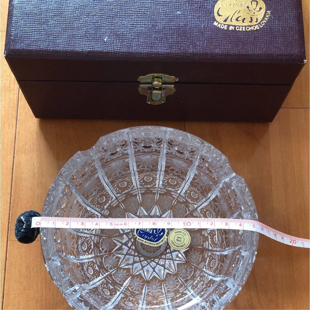 ボヘミアクリスタル 灰皿