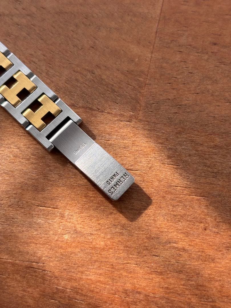 HERMES レディース クリッパー シルバー ゴールド