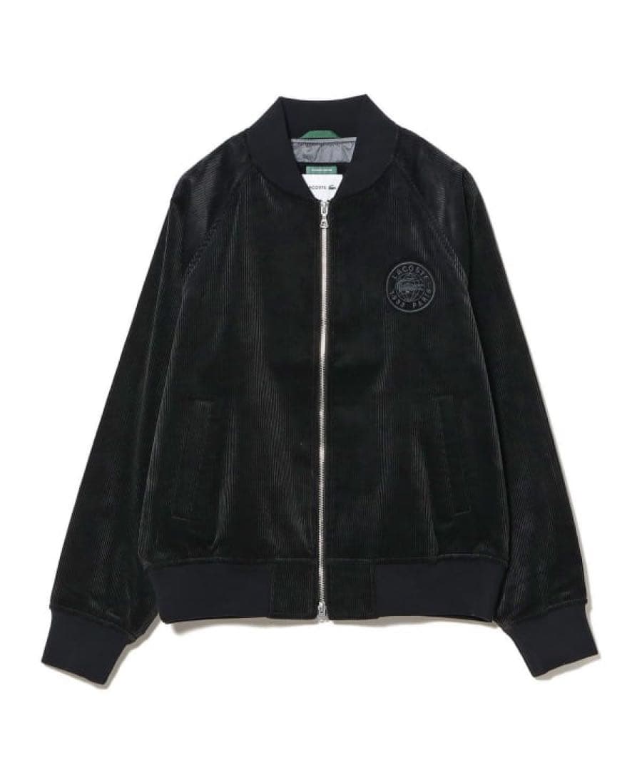 LACOSTE BEAMS コーデュロイブルゾン 黒 FR:54