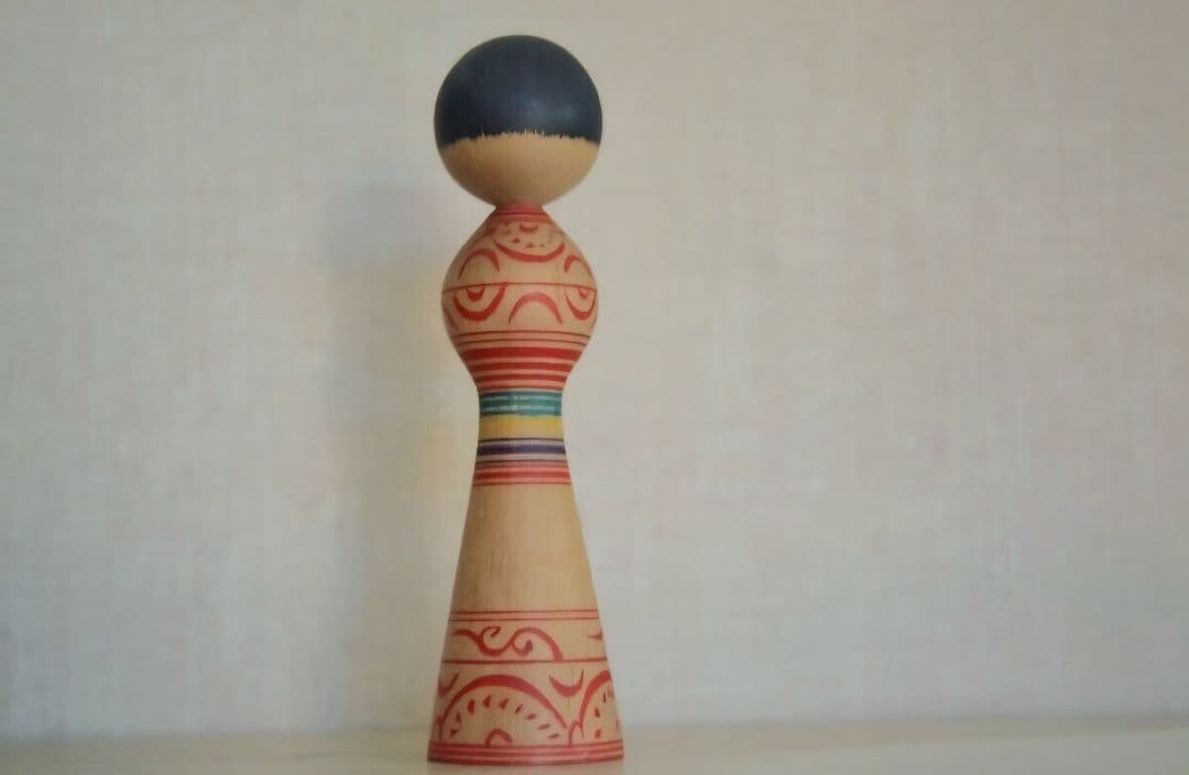 g*n様 伝統こけし津軽系　盛秀太郎 作 郷土玩具 伝統工芸品 民芸 コレクショ