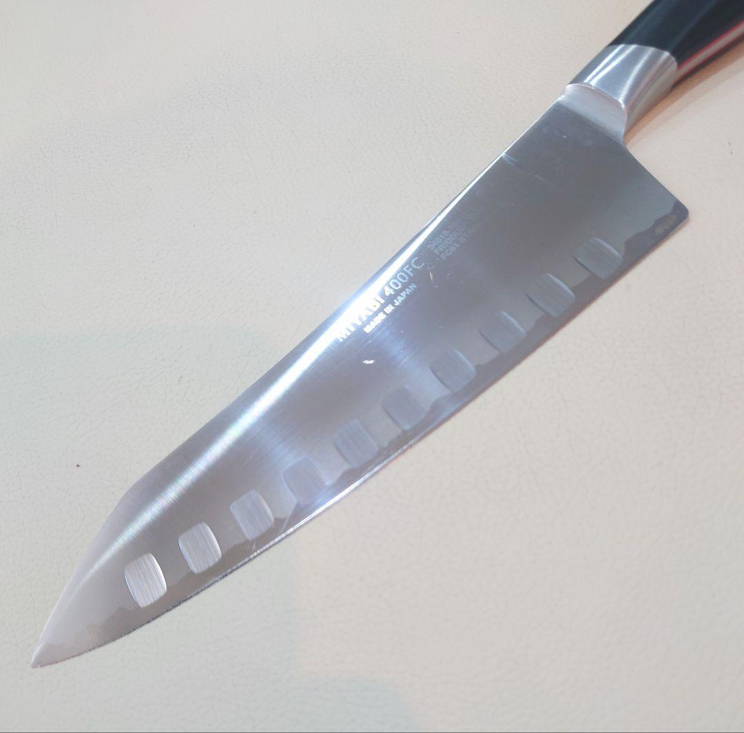 MIYABI 400 FC ロッキング三徳包丁 18cm