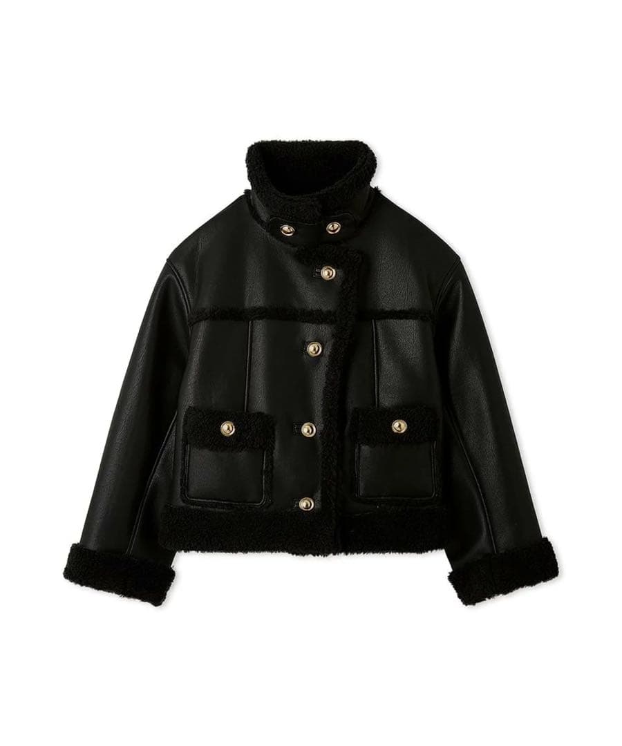 snidel 【WEB限定/ボアコレクション】金ボタンバリエジャケット