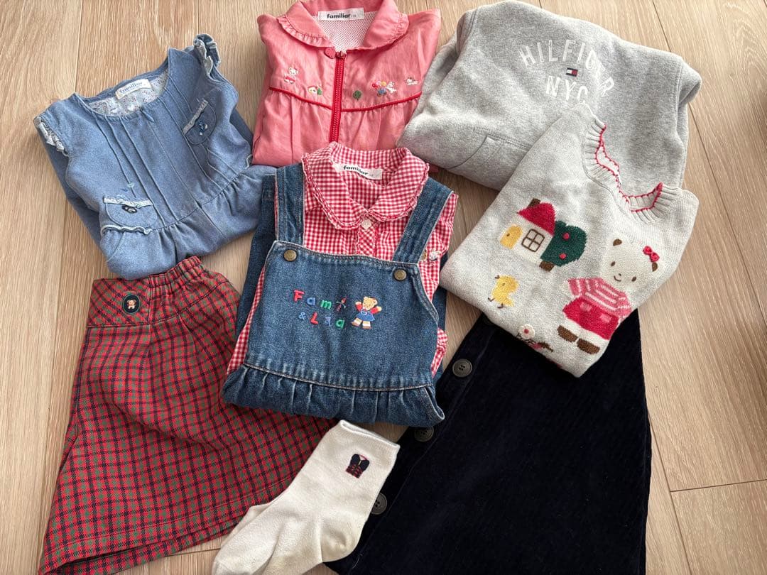 ファミリア　110サイズセット　プレゼント付