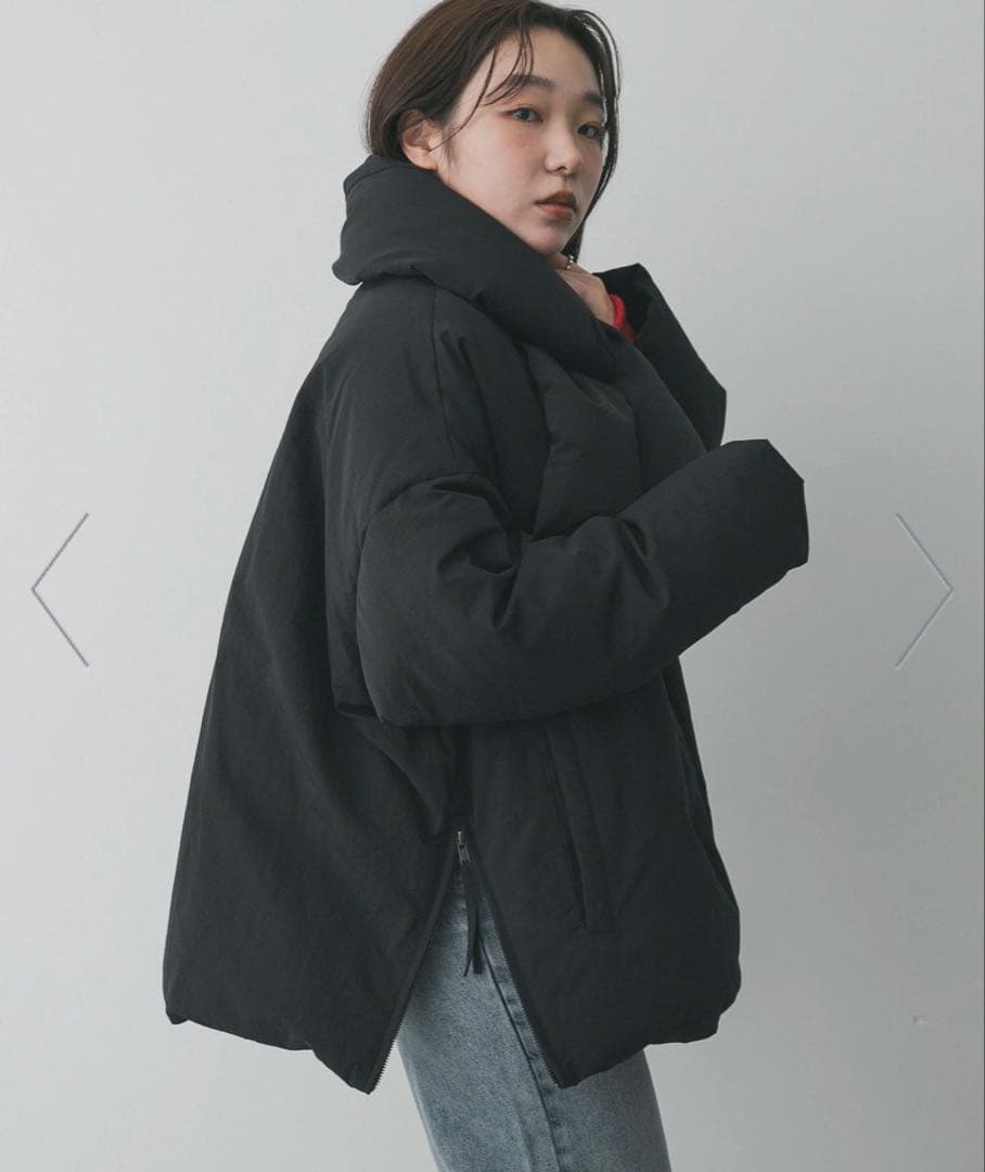 新品SENSE OF PLACE WEB一部店舗限定マフラーツキシームレスダウン