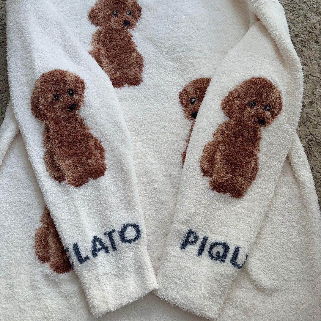 美品　ジェラピケ　トイプードル　モコモコ　ルームウェア