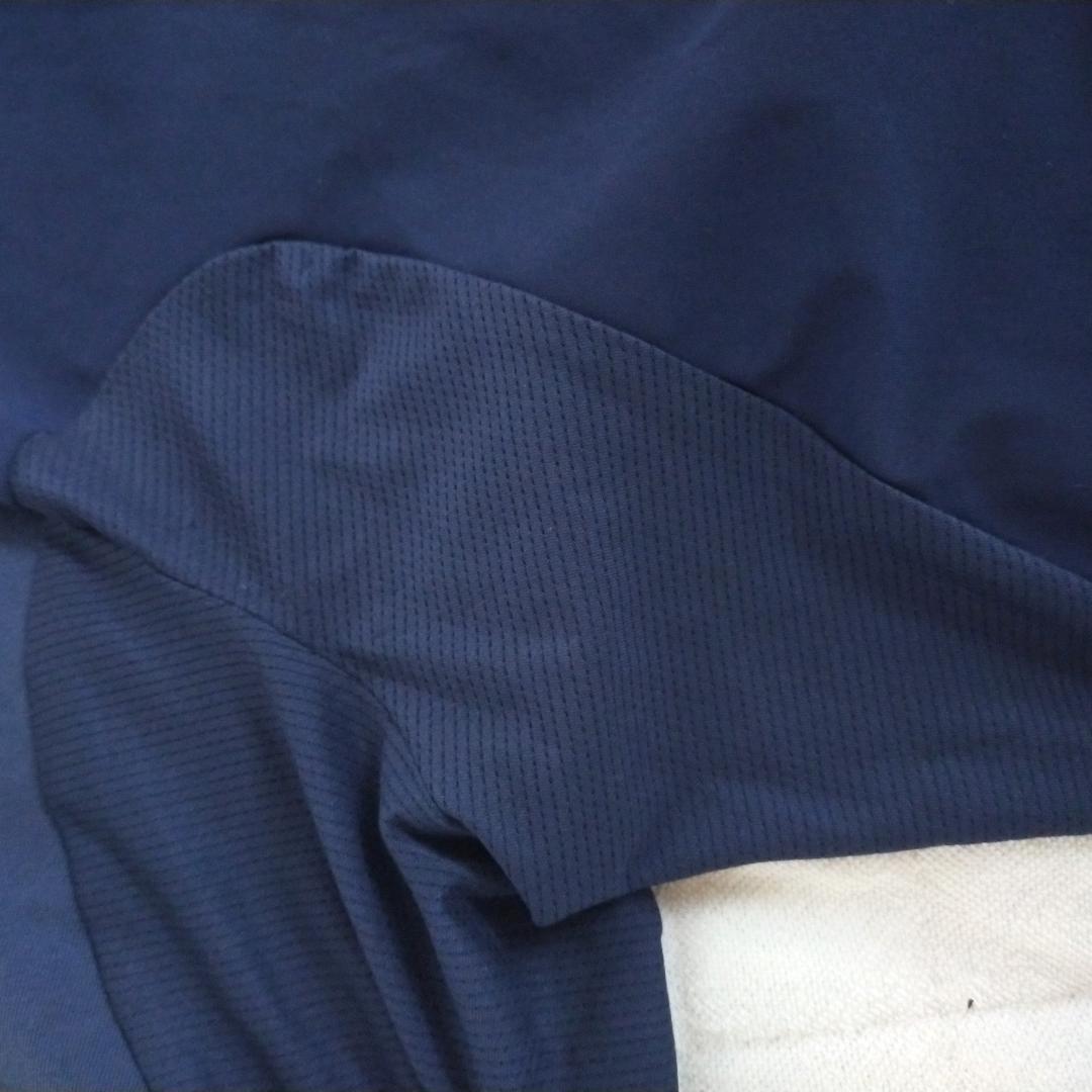 poc ポック　サイクルジャージ　紺×黒　L　トップ