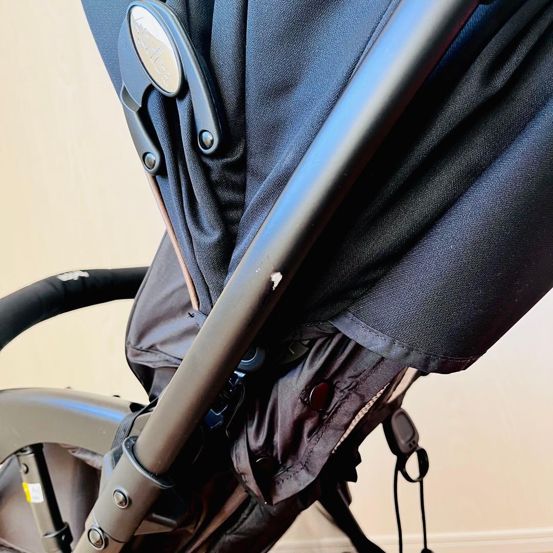 極美品 アップリカ ラクーナクッション ビッテ 1200台限定カラー ベビーカー