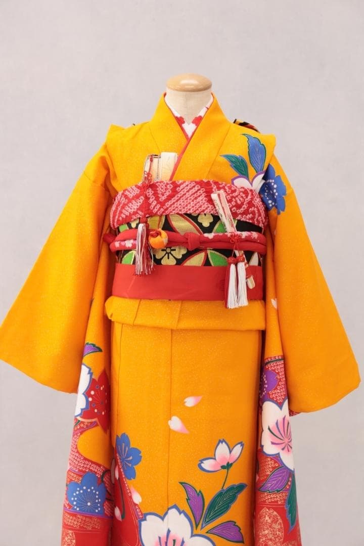 ＜夏の大セール＞7歳七五三セット(黄)