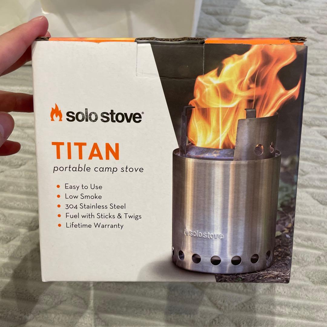 バーベキュー・調理用品 SOLO STOVE titan