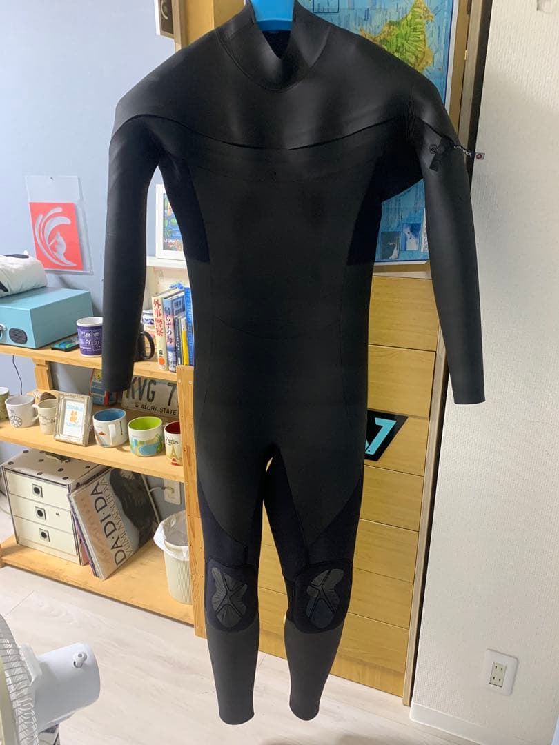 ブラック 5ミリ　フルスーツ ウェットスーツML