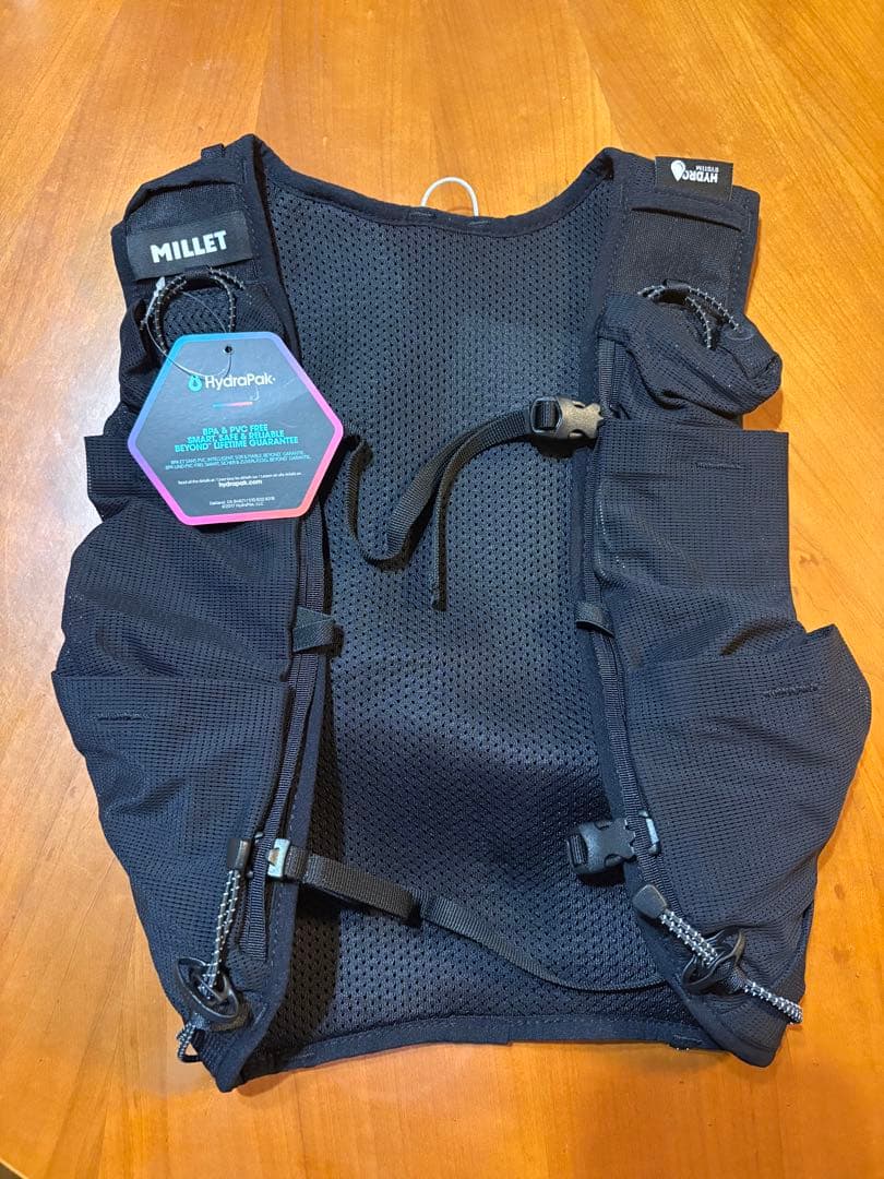 MILLET メッシュランニングベスト ブラック