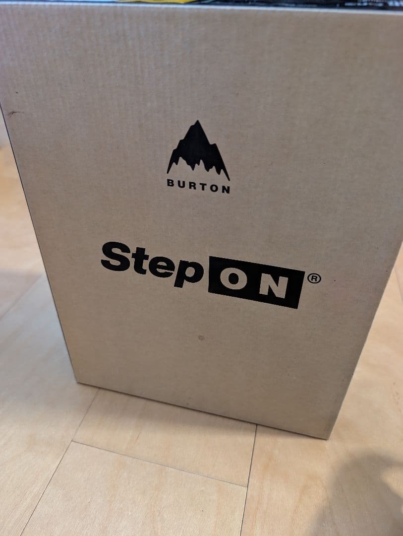 メンズ　バートン ステップオン スプリット バインディング　ブラック　S