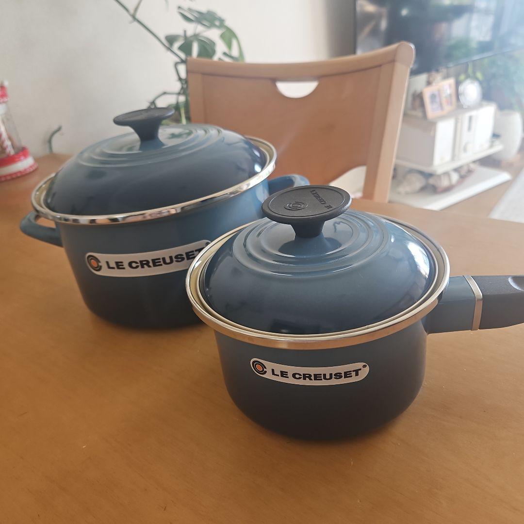 LE CREUSET 鍋セット ダークブルー
