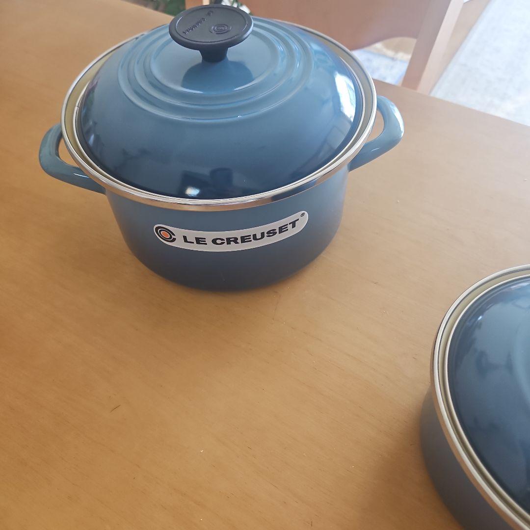 LE CREUSET 鍋セット ダークブルー
