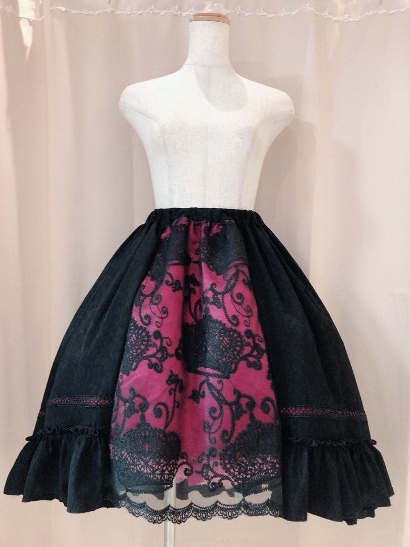 ら*️様 紫　バックテールスカート MAJOH MRcloset 新品タグ付き