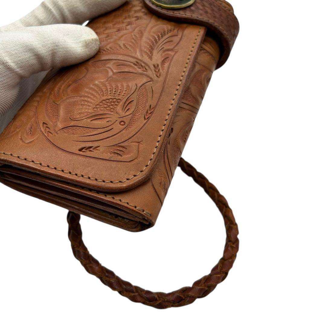 小物 Alzuni Long Wallet Carving Y2k Archive