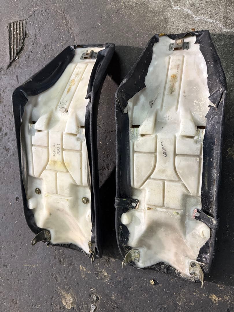 KDX125 外装いろいろ　補修&スペアパーツ　タンクフェンダーサイドパネル