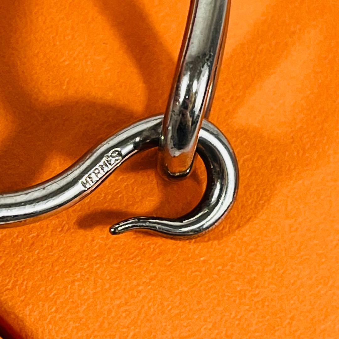 HERMES エルメス ジャンボ　編み込み　レザーバングル　ブレスレット箱無