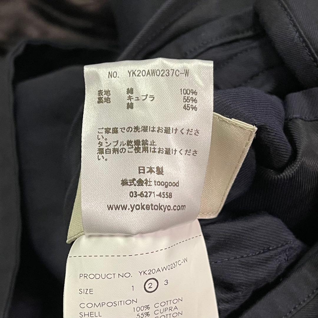 ジャケット・アウター 20aw YOKE REVERSIBLE TRANCH COAT