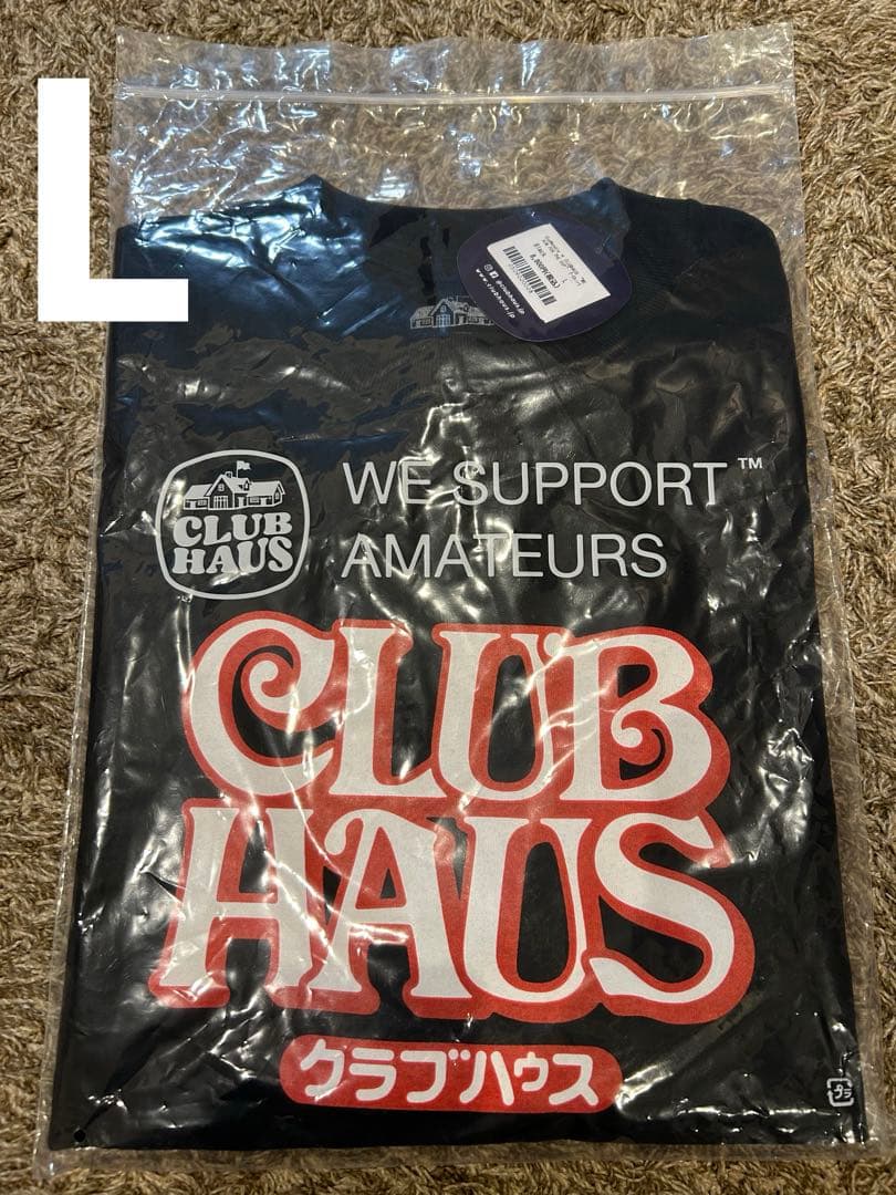 CupNoodle × CLUBHAUS T-Shirt BLACK L
