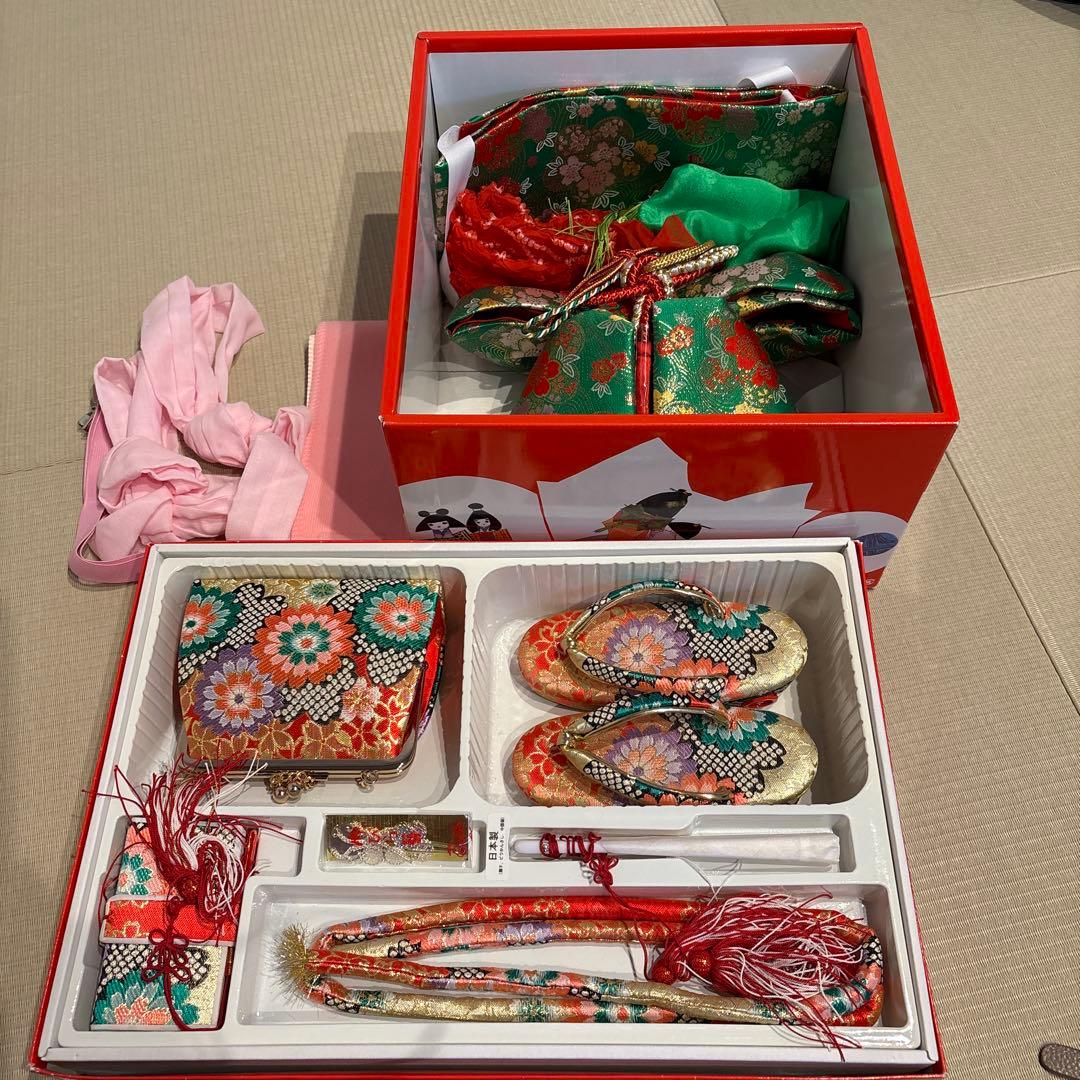 七五三　7歳用女児着物