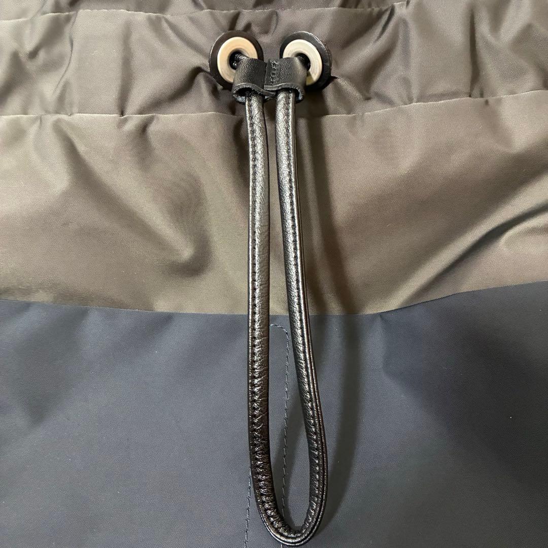 美品 ヒロコハヤシ LUINI ルイーニ ネイビー ミニマル トートバッグ A4