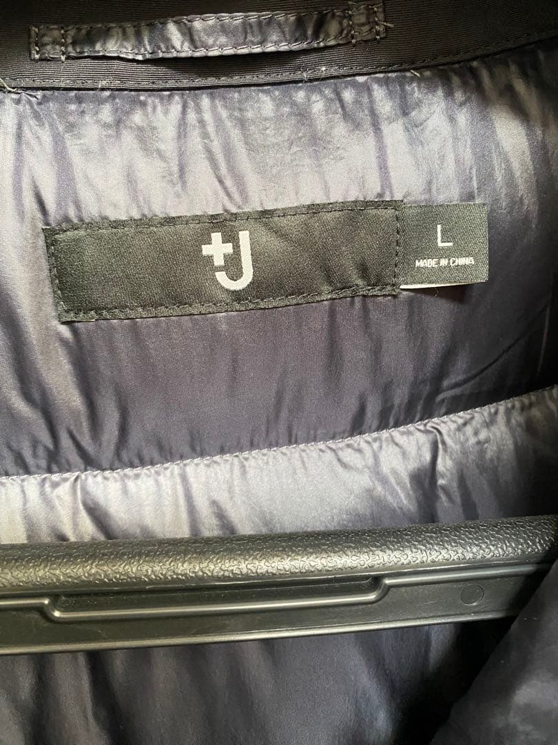 【新品同様】ユニクロ*UNIQLO*＋J*ハイブリッドダウンジャケット