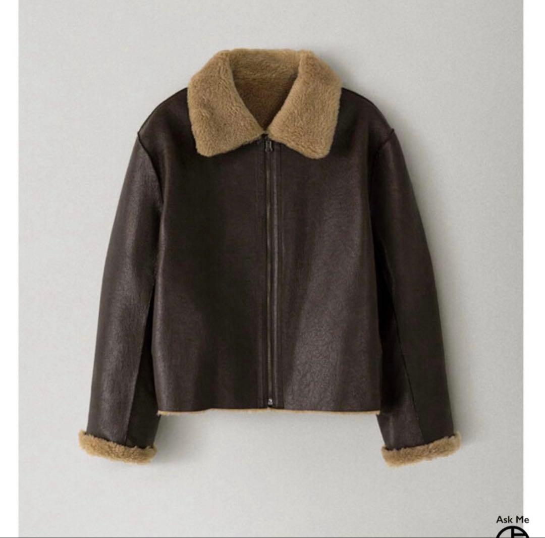 ダークブラウンレザージャケット
