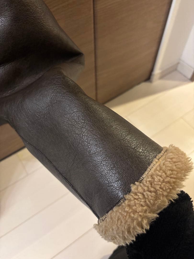 ダークブラウンレザージャケット