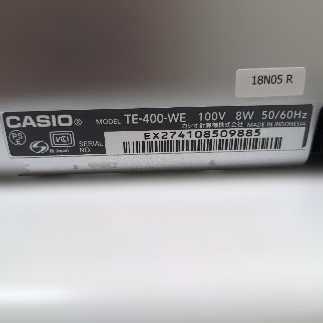 CASIO　TE-400-WE 　電子レジスター