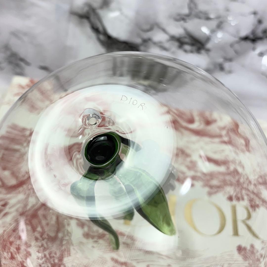 DIOR ディオール リリー オブ ザ バレー ガラスボール スズラン 新品
