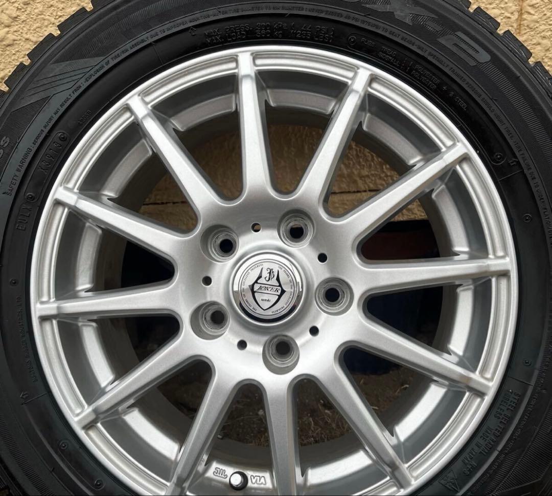 よしみ様weds 114.3 5穴 15インチ 6j 185 65 15