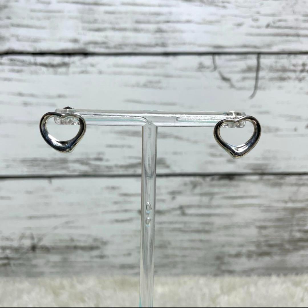 TIFFANY&Co.ティファニー　オープンハートピアス　925 箱ポーチセット