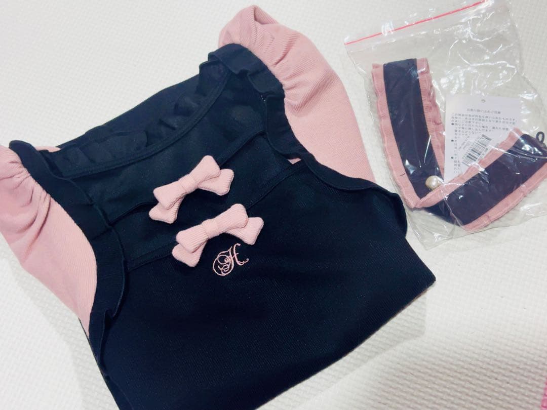 【HONEY MEW】チョーカー付きダブルリボントップス【完売品】