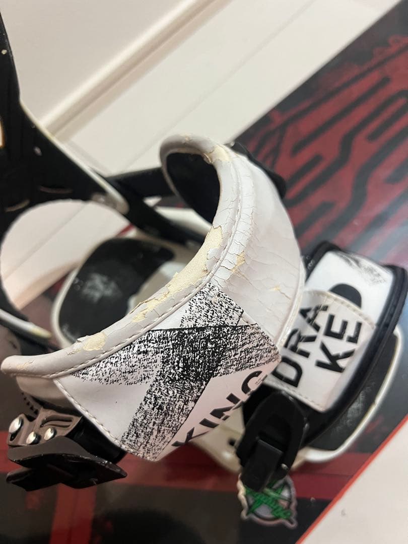 スノーボード　ビンディング付き板&板のみ　2枚セット※購入前コメント下さい