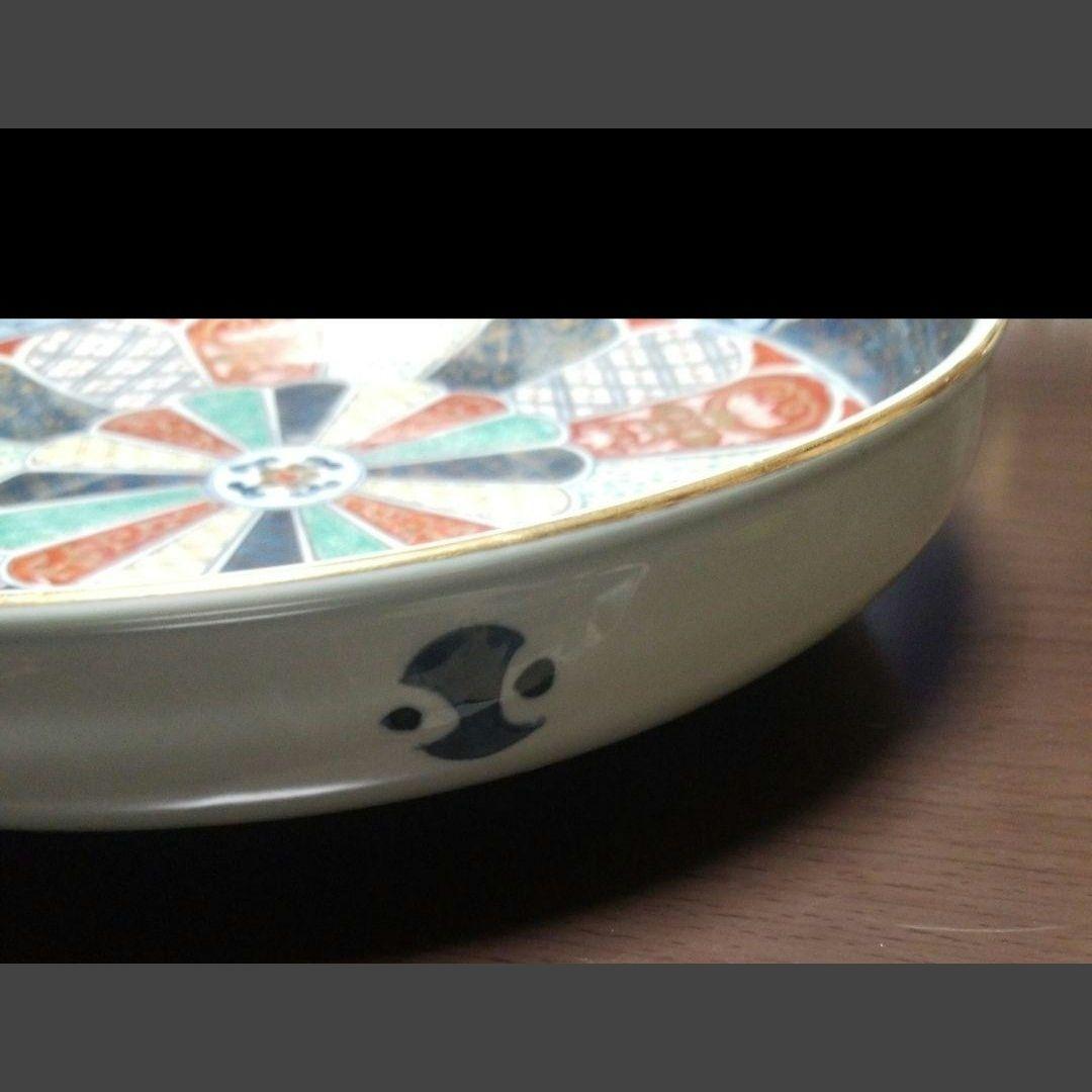 古伊万里　鉢　富貴春長　レアな柄　口径28 古伊万里 赤絵 色絵