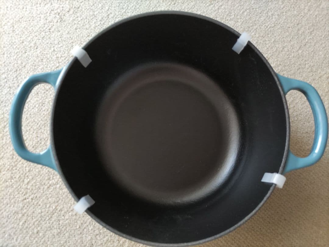 LE CREUSET ココット・ロンド 20cm マリンブルー