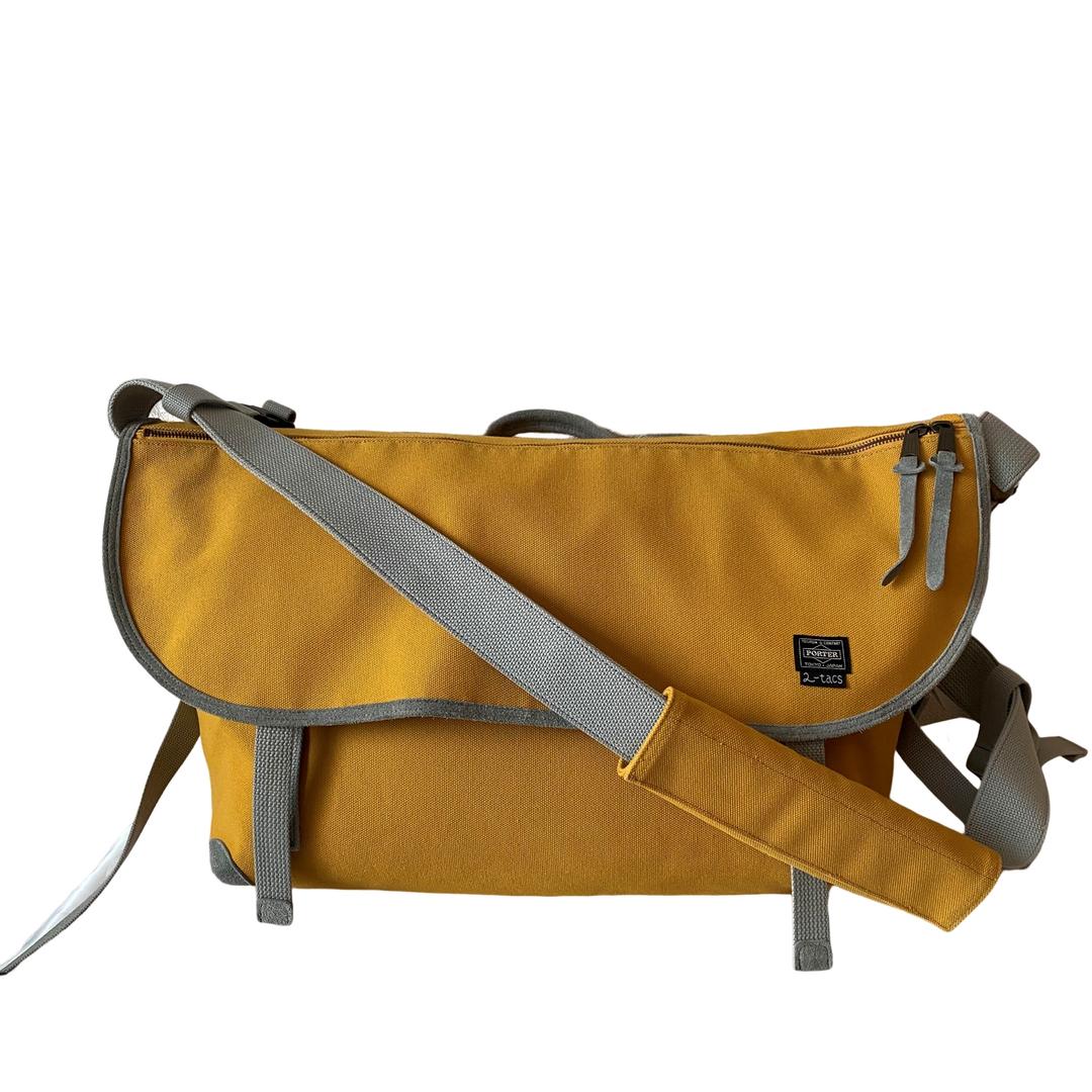 【別注・希少品】ポーター×ツータックス（2-tacs)　特大メッセンジャーバッグ