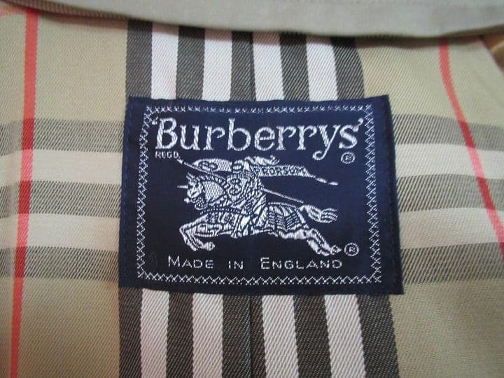 特価  メンズ バーバリー トレンチ コート ウールライナー付き イギリス製