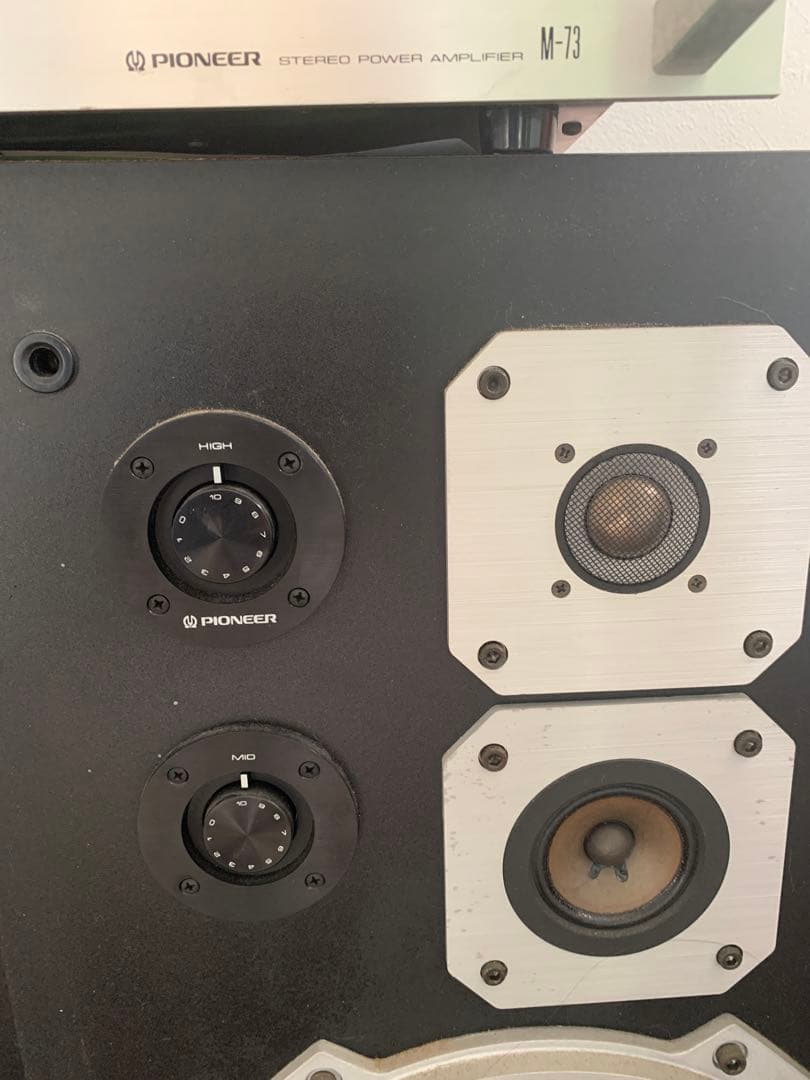 Pioneer F-73 C-73 M-73 スピーカーCS-F77セット