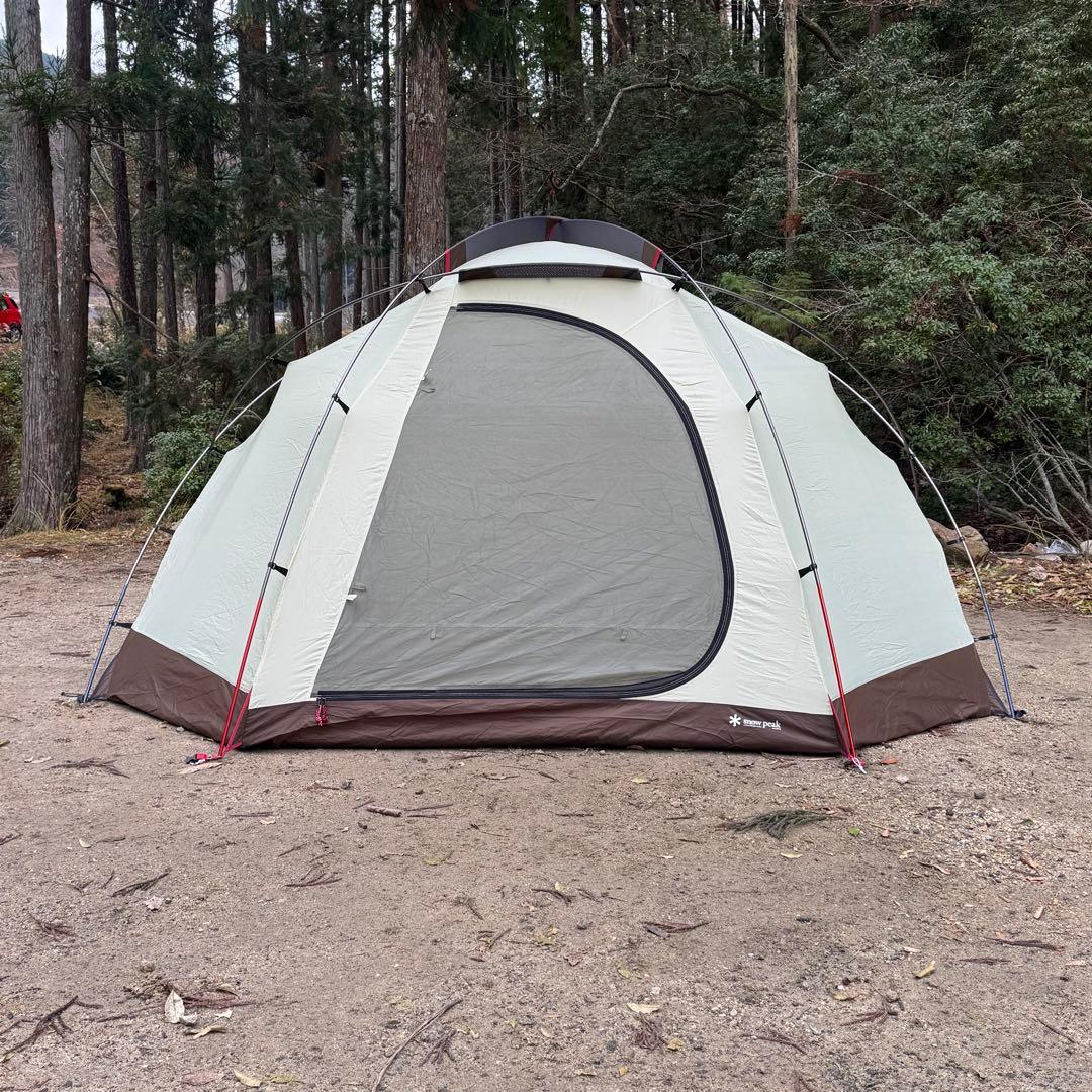 9338.スノーピーク テント ランドブリーズ6 インナーマット有