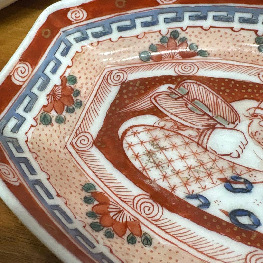 江戸時代　古伊万里　長皿　５枚