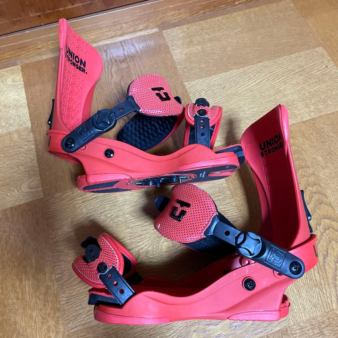 union ユニオン　FORCE TEAM ビンディング　フォース　チーム　赤
